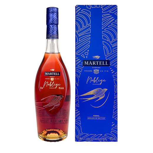 马爹利（Martell） VSOP 干邑白兰地 洋酒 法国进口 送礼佳选 名士 750mL 1瓶 +50ml