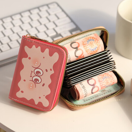 
MAIWEINIins style cute card bag small large capacity multi-card card case ultra-thin simple and exquisite driving license bag change Pai Star organ model [9 cards + 2 ID positions]