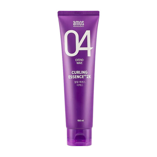 AMOS 04 Elastic Essence Milk 150ml, imported from Korea, can be used to easily style curly hair.