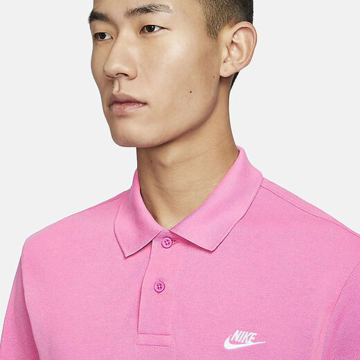 耐克（NIKE）短袖POLO衫男夏新款刺绣运动休闲棉质翻领T恤 FN3895-675 S