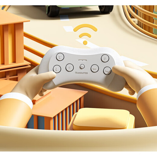 WORK BABY children's electric car baby four-wheel car men and women children remote control car light hand push can sit on people gift toy car Maca powder + single drive + small battery electric drive