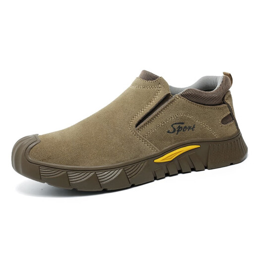 Nuevo soldador Anti-escaladera, anti-sambiente, anti-ejercicio, transpirable, casual, liviano, resistente al desgaste, zapatos de seguridad ultra ligeros, zapatos protectoras para el trabajo de parto, dedo del pie de la bolsa de acero 880 gris claro 250 mm 40 40