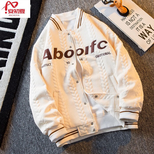 Чуксия Xiaoxiangfeng Heavy Bomber Jacket, мужская бейсбольная форма, весенняя и осенняя модная одежда пары, мужские топы, 826 Black 2xl [Рекомендуется 140-160JIN [JIN равно 0,5 кг]]