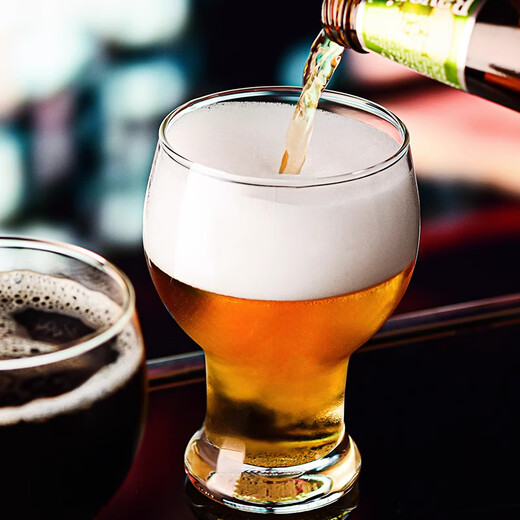 Ocean Thailand imported lead-free glass craft beer glass household water glass juice cup 2 pack