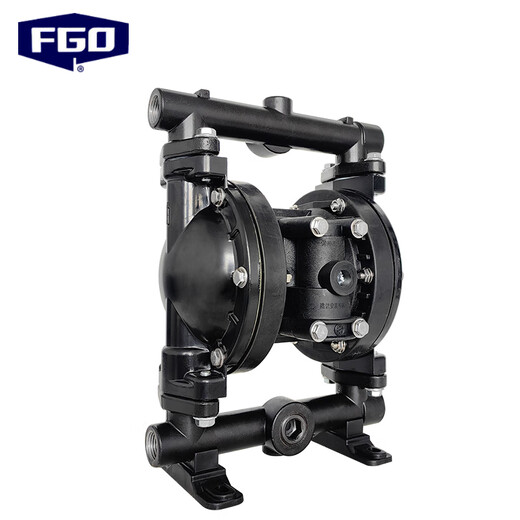 FGO pneumatic diaphragm pump high performance aluminum alloy + rubber diaphragm EGQBY-20L DN20 flow rate 2m3/h