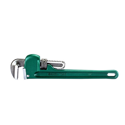 SATA heavy-duty pipe wrench 8 inches 70812 large opening water pipe wrench multi-function self-tightening throat wrench pipe wrench