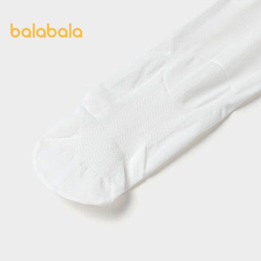 Balabala Girls Pantyhose Winter Children's Bottoming Socks Velvet Dance Socks Two Pack White Tone 00311 - 2 Pairs 140cm