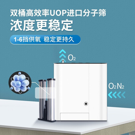 【官方直营-23款新升级】德国品牌科司德便携式制氧机户外随身5升 23年改款3升S-TB2块电池共8芯 科司德总部指定S星空紫系列
