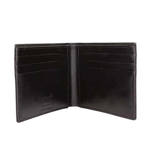 Montblanc MONTBLANC Men's Short Wallet Meisterstück Series Wallet Black 14548 Gift for Boyfriend 14548