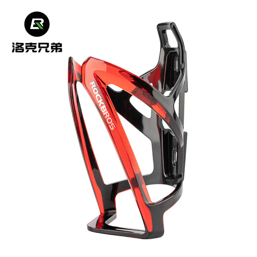 ROCKBROS Bicycle Water Bottle Cage Colorful Road Bike Mountain Bike Water Cup Holder Cycling Bracket Equipment Accessories Black Red