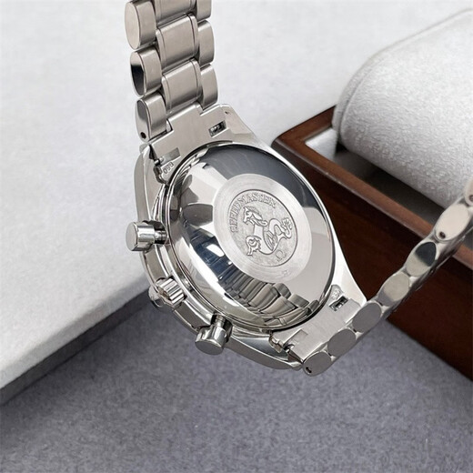 [Second-main 99 NOUVEAU] Omega Men's's Watch Omega Speedmaster Series Automatic Mécanique Chronique en acier Luminal Watch Swiss Watch Seconde Match de luxe de seconde main