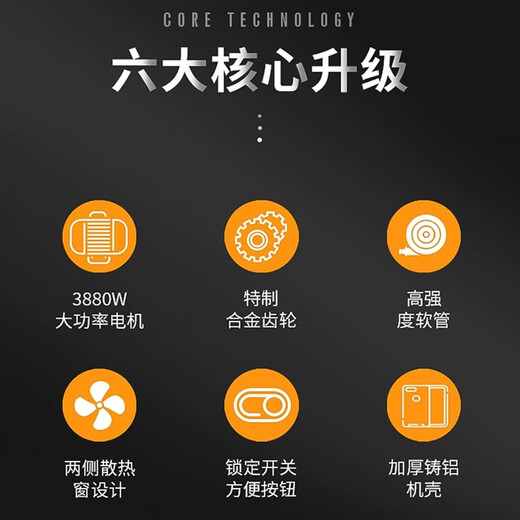 灼濛混凝土振动棒手提式水泥砂浆振捣棒振动器小型单项两相电220V工地 【50型1米棒】3880W220V