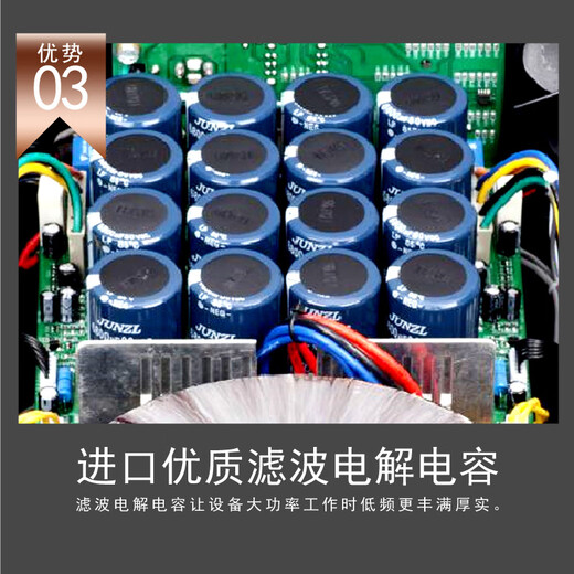 MEIMI CA power amplifier audio high-power pure post-stage professional stage full-range speaker subwoofer performance amplifier KTV stage performance four-channel amplification CA6=650X650W