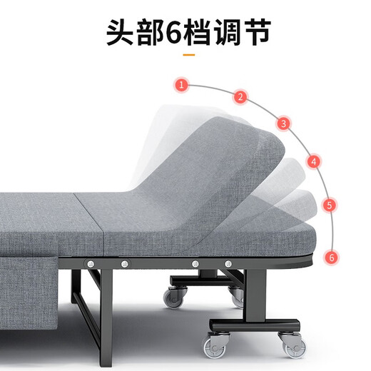 Lunch treasure, folding bed, lunch break bed, office rental house, simple bed, portable lounge chair, hard board, home hospital accompanying 40% off, most people buy [60CM wide] cotton linen 40% off bed
