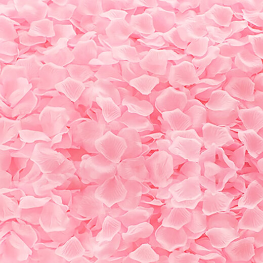 Hand sprinkled fake rose petals, non-woven fabric simulated petals, proposal, birthday, romantic party scene layout decoration props, blue and white gradient petals*10 pack