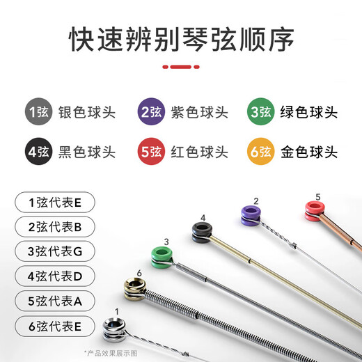 Dadario Meis Folk Acoustic Guitar String Set 6 NB1253 Kohlenstoffstahlschnur NB Serie 1152 1356 NB1047/010 Special Thin