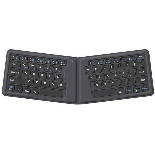 B.O.W Hangshi folding Bluetooth keyboard mobile phone tablet universal Android 2023 new iPad wireless keyboard pro gray