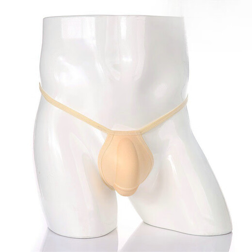 Xueche 3d Bionic Herren Daumen nach dem Foores-Sponge Protection Pad Swimming unten U Convex Cup Bühne Unterwäsche Herren Hautton [Privatversand] Unterwäsche 1 m (100-140jin [Jin gleich 0,5 kg])