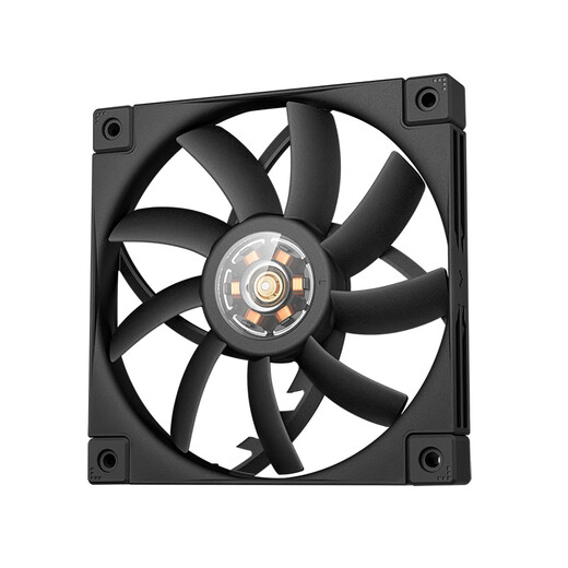 
Kyushu Fengshen (DEEPCOOL) FT12 12cm thin fan ITX chassis fan (4PIN interface/PWM temperature control/white light/bearing visualization/12015 Specifications)