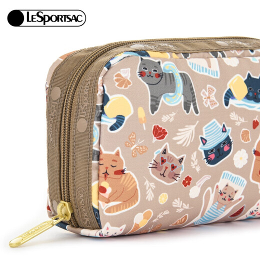 Lessportsac Lebosi neuer Stilbeutel für Frauenbeutel Trendy Series Druck Make -up -Taschen Clutch -Taschen für Frauen, um Mädchen Geschenke Freizeitfeiertage zu geben