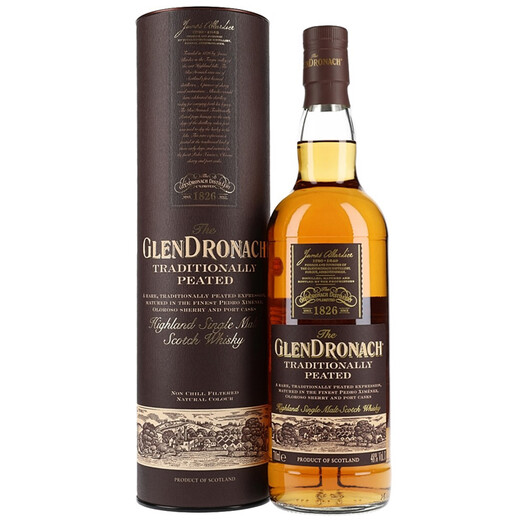 Glendronach Scotland High Region Single Malt Whisky 700 ml 48 degrés Vin importé