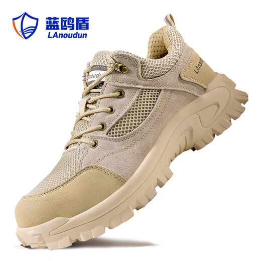 Chaussures de protection du travail du bouclier bleu choux de choux masculin