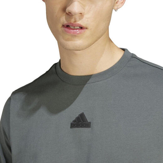 Adidas2024春夏 男子圆领短袖T恤M FI FRACTAL T运动休闲时尚上衣 IN6227 M