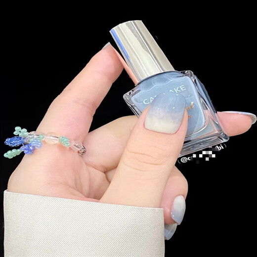 Canmake Japanese macaron nail polish nude color nail polish long-lasting fast drying no baking N70FC01FC06 N28-haze blue spot