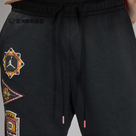 耐克（NIKE）  运动裤男裤子2023新款JORDAN篮球训练印花长裤 DX9719-045 XS