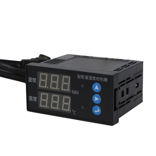 Temperature and humidity controller Intelligent constant temperature dehumidifier Special model for power safety tool cabinet Black