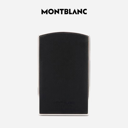 Montblanc Montblanc Craftsman Black Hard Shell Visitenkarte Clip 116390 Chinesischer Valentinstagsgeschenk
