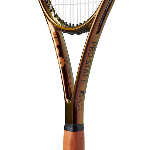 
Wilson Tennis Racket Federer PRO STAFF 97 Gilded V14 Zheng Qinwen same style Australian Open/French Open contest contestant v14 SIXone95 12611 331g 2#