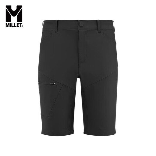 Mille millet nouveau shorts à séchage rapide pour hommes en plein air alpinisme de randonnée de camping stretch à cinq points pantalon miv10110 n9904-léger gris-brun m