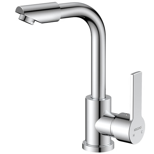 KeGoo Grewet Washbasin Cuenca de baño Fregadero de baño Mabané de baño Washbasin Freucet universal caliente K1048