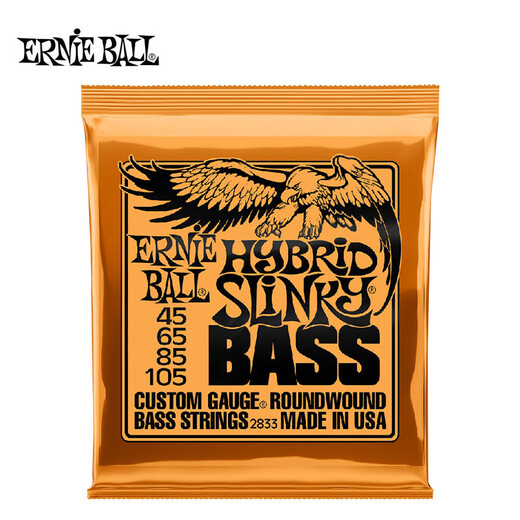 
ERNIE BALL imported from the United States EB bass electric bass full set of strings 2833 nickel-plated steel 4 (045-105)