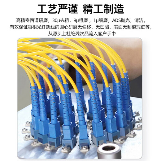 Uplian Broadcast and TV Grade APC Slant Octave Octave Fiber Optic Jumper SC / APC-SC / FC / LC / ST UPC Fiber-Fiber Optic Brazing Extension Cable TV-TOP TOP TOP TOP SOGO-MODE SC / APC-SC / APC 1 METER