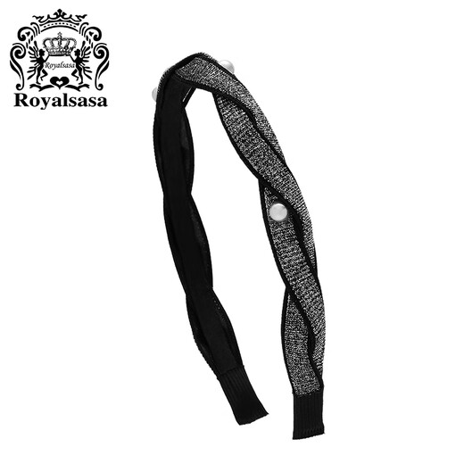 Royal sasa皇家莎莎发饰简约气质发箍外出缠绕细款超仙甜美压发头箍发卡子