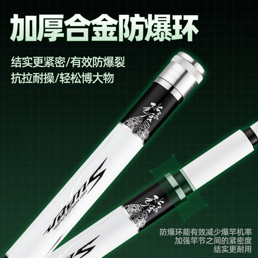 Guangwei (GW) 5.4-meter fishing rod hand rod water color good time war second generation ultra-light and ultra-hard 28-tone fishing rod comprehensive large silver carp and bighead carp rod