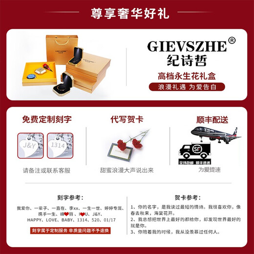 Ji Shizhe (GIEVSZHE) pt950 platinum platinum necklace women's four-leaf clover diamond pendant birthday Chinese Valentine's Day gift for girlfriend Platinum O-shaped chain + four-leaf clover pendant (without diamonds)