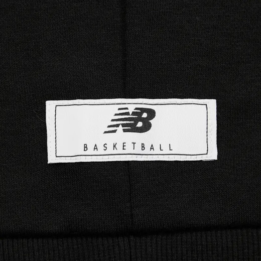 
NEW BALANCE NB Outlet Hooded Sweatshirt Men's Casual Sports Knitted Print Loose Pullover Top MT13583-BK L