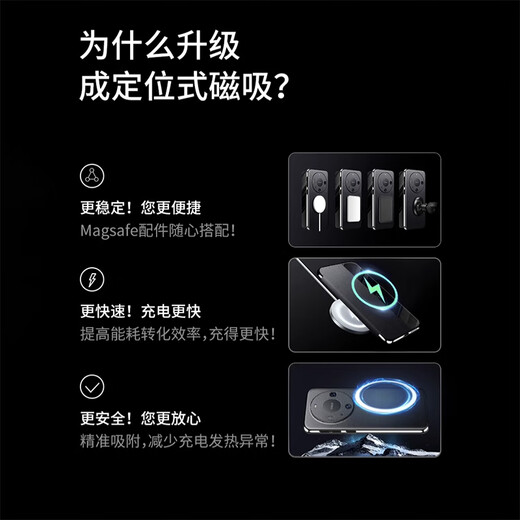 
Sibero is suitable for Huawei mate60pro mobile phone case leather flip lens full-pack anti-fall ultra-thin magnetic charging intelligent sleep pro + high-end rs extraordinary master business men and women Mate60Pro/Pro+ [Elegant black] magnetic charging