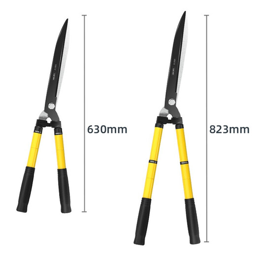 Deli pruning scissors, garden fruit tree scissors, floral pruning, lawn nursery scissors, thick and powerful large gardening scissors tool with retractable handle DL2805