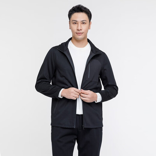 
Rosie O Men's Clothing [wool/black hooded jacket] Same as 24 Spring and Autumn Official Casual Jacket Jacket Black 2XL (54)