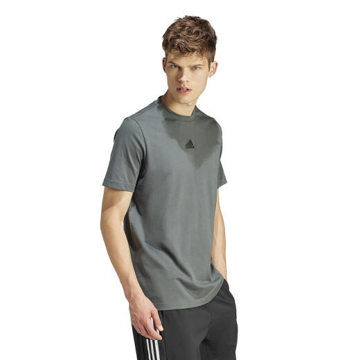 Adidas2024春夏 男子圆领短袖T恤M FI FRACTAL T运动休闲时尚上衣 IN6227 M