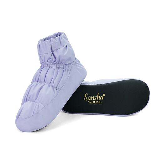 Sansha dance warm shoes for women, ballet warm-up warm boots for men, waiting short cotton boots, pink 40 (size 40-42) Sansha dance warm shoes for women, ballet warm-up warm boots for men, waiting short cotton boots, pink 40 (size 40-42)