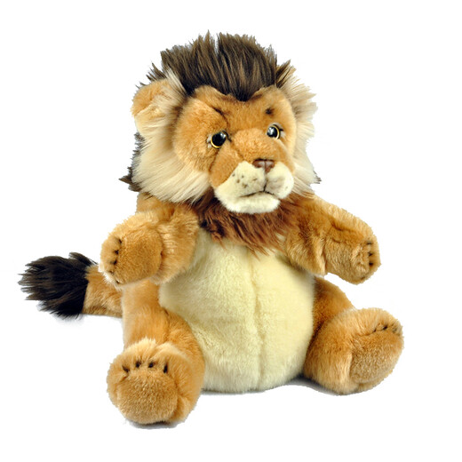 National Geographic National Geographic Plush Toy Animal Lion Hand Doll Parent-Child Birthday Interactive Children's Chinese's Saint Valentin's Gift