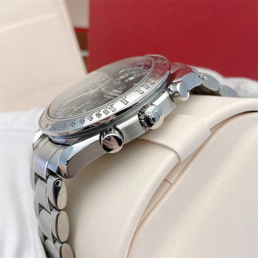 
[Second-hand 99 new] Omega Men's Watch Speedmaster Series Automatic Mechanical Multifunctional Chronoluminous Stainless Steel Swiss Casual Watch Second-hand Luxury Watch Watch Famous Watch 39MM Dark Blue Dish Steel Band Eight-Pin 3523.80.00
