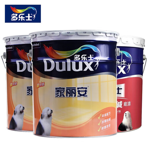 Dulux (Dulux) Jialian wall paint latex paint interior wall paint odor paint coating color household 18L top paint A8618 18L top paint 18L*1 piece