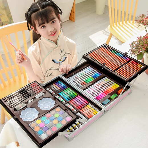 SHANGYUN Juguetes para niños Regalos para niños de niña 4-6-8-10 Herramientas de pintura de la escuela primaria