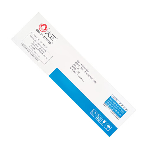 Taisho LQ590K Ribbon, adecuada para EPSON LQ590K FX890 LQ590 LQ595K LQ689 VP-88 S015337 S015589 PIN IMPRESORES, PARTIR NEGRO CIBBON (12 metros) 1